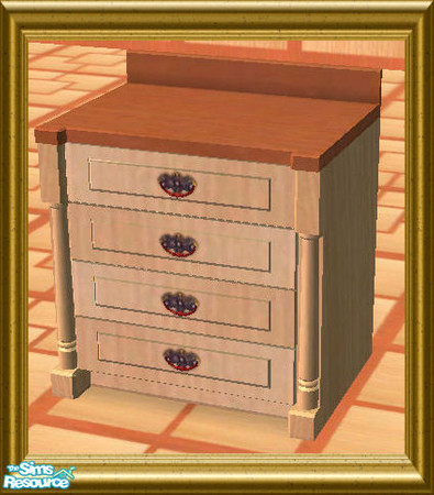 Sims 2 — TSRAA - Kitchen Set Two - Beech Wood - C by oldmember_SavannahSims — Ahhh! The lovely calm feeling of matching