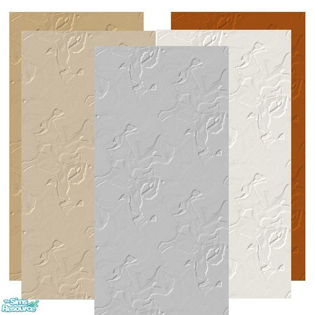 Sims 2 — Plaster Exterior by queenmab75 — A series of plaster walls for your Sims exteriors.