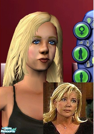 Sims 2 — Nikki Newman by nesimcreation — My Version of Nikki Newman from Y & R. I would love to see someone elses