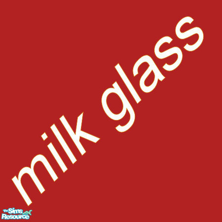 Sims 2 — firebrick milk glass tile by chrissy6930 — A firebrick milk glass tile. Not intended to be used directly on the