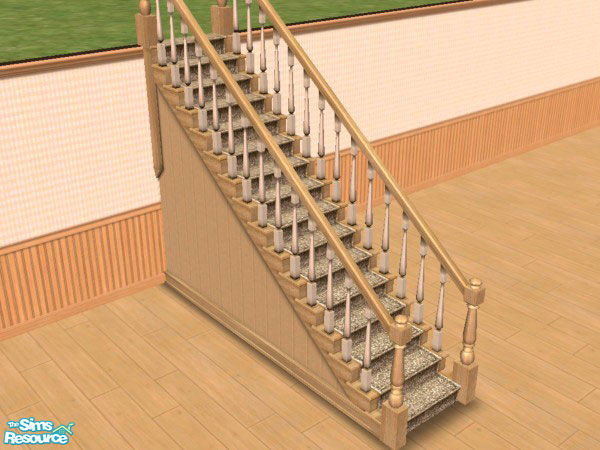 Sims 2 — Country Garden Staircase #2 by elektra274 — 2 of 2 recolors of the 'Upwardly Mobile Staircase.' Item designed to