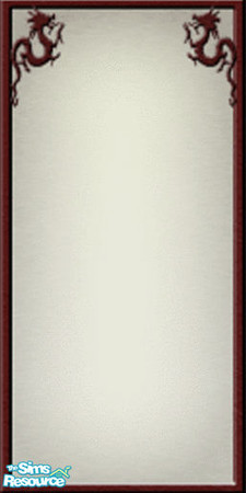Sims 2 — Ryu Wall Panel by sara_dippity — Adapted from The Sims Double Deluxe by sara_dippity. TSRAA