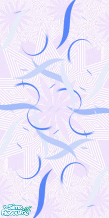 Sims 2 — blue purple flowery fusion by slinki — blue purple flowery fusion For your party rooms, we have flowery,