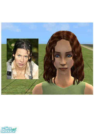 Sims 2 — Kate by tmross4 — Here is Evangiline Lily as Kate from Lost
