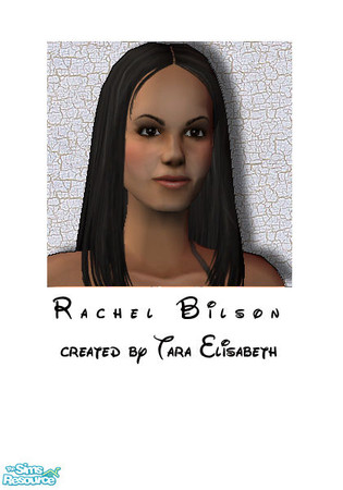 Sims 2 — Rachel Bilson by Tara Elisabeth — Rachel Bilson is enjoying a successful and continually developing acting