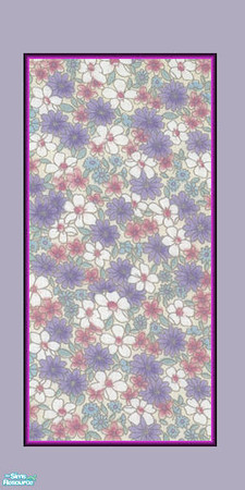 Sims 2 — Flowers walls and floor set - wallpaper 4 by danaszy — a nice wallpaper. I hoppe you like it. Please downloaed