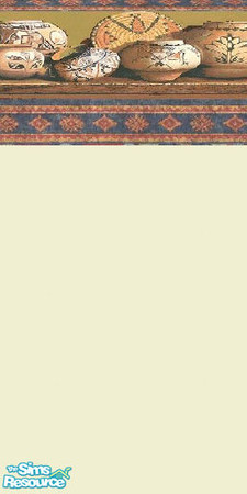 Sims 2 — plain native American wall by ingsey — plain native American wall