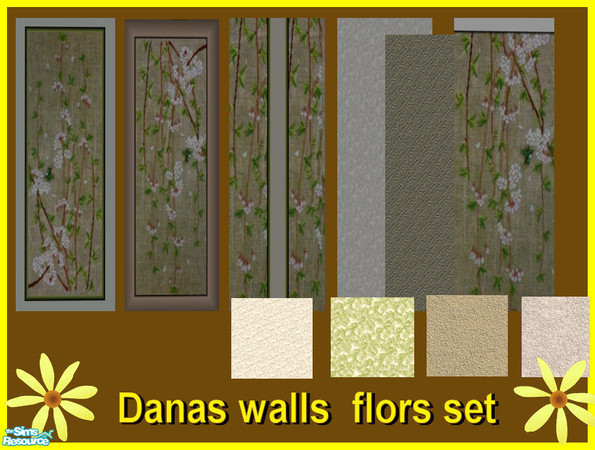 Sims 2 — Danas walls and floors set by danaszy — A nice set of 6 wallpaper and 4 floors. I hoppe you like it. Please
