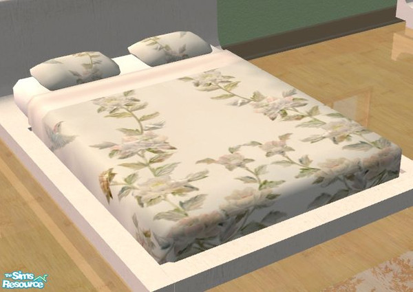 Sims 2 — Oriental Flair- Bedroom- Bedding by mom_of2boyz — This is a recolor of MTcakes Oriental Bedroom. This is an