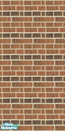 Sims 2 — Two Toned Brick by unleashed21 — Great alone or coupled. 