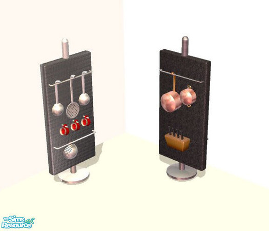 Sims 2 — dh-millenium-openshelf by Dincer — This is the sims2 version of my previous Millenium kitchen set with some
