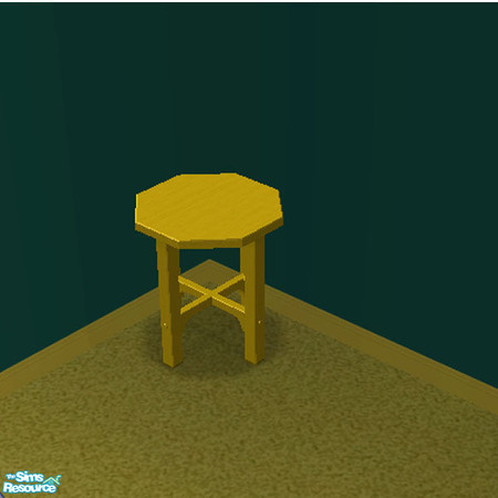 Sims 2 — Spongebob Side Table by am1974 — Here is a Spongebob cheap side table.