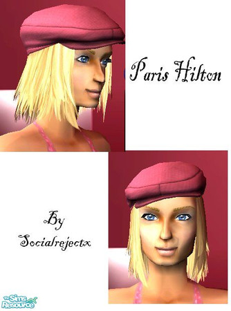 Sims 2 — Paris Hilton by oldmember_socialrejectx — Put a Hilton in your game, and have your sims rub elbows witha celeb