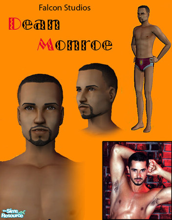 Sims 2 — Dean Monroe by tarzanboii03 — Dean Monroe from Flacon Studios. This is my 3rd falcon Sim. Also see my Matthew