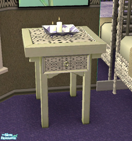 Sims 2 — Endtable HarmonyBedroom by Cloisonne — Endtable.