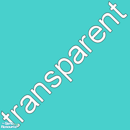 Sims 2 — medium turquoise transparent floor tile by chrissy6930 — A medium turquoise transparent floor tile. **Not