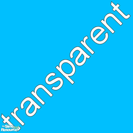 Sims 2 — deep sky blue transparent floor tile by chrissy6930 — A deep sky blue transparent floor tile. **Not intended to