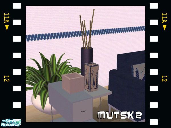 Sims 2 — Summerset Livingroom Deco by Mutske — Recol "Soft Modernity Set" by Nanshi Nibble. To go with the