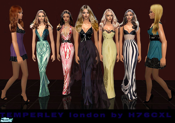 Sims 2 — TEMPERLEY london by H76CXL — A designer wear