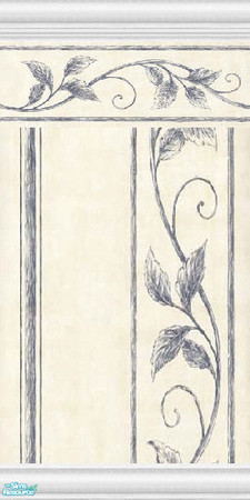 Sims 2 — DG Whispy Blue 2 by Stumblebum30 — Wallpaper that will enhance the look of any sims home!