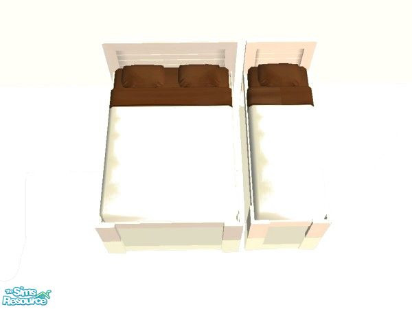 Sims 2 — Chocolate Bedding Set - Type 2 by simmaniac2005 — Made to match Studio K walls and floors. by Jo D Designs