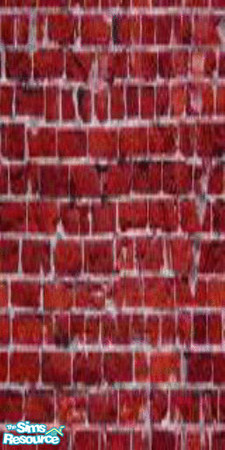 Sims 2 — Another Red Ole Brik by darci321 — Part of the Brik n' Brik Collection created by Ylist/darci321. 