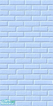 Sims 2 — Gentle Blue Brick by singingwaters — by Singingwaters