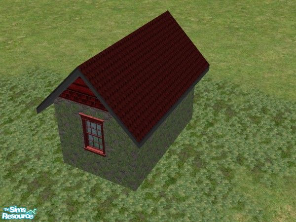 Sims 2 — Real Roofs Red by c_literati — 9 new roof patterns! Just put the files in your downloads folder and check your