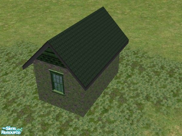 Sims 2 — Real Roofs Green by c_literati — 9 new roof patterns! Just put the files in your downloads folder and check your