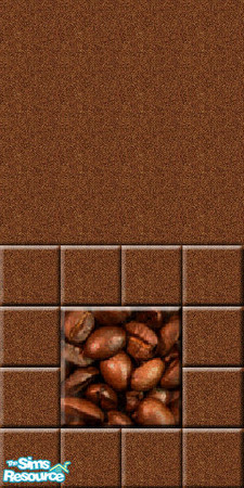 Sims 2 — Java Beans Wall by HChangeri — Check my profile for the coordinating floor patterns.