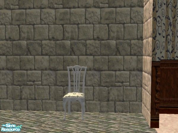 Sims 2 — White Stove Matching Kitchen Dining Chai by c_literati — A kitchen to match the white stove from the stove set I