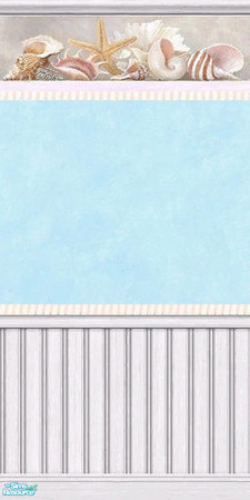Sims 2 — On The Beach Wall by VictoriaGrace — 