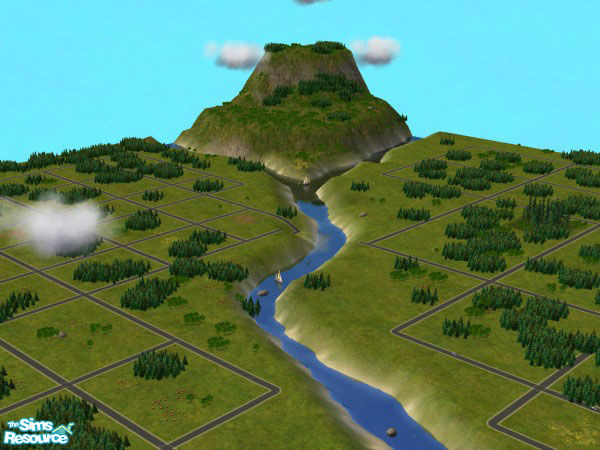 Sims 2 — Reka 1 by SofijaDosen — Camera mod is not necessary for this \'hood. Hope you like it!