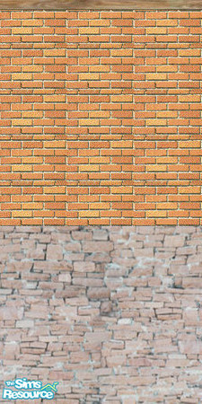 Sims 2 — 'Brick & Stone' #5 by devil_shark — Part of the 'Brick & Stone' Set By Devil_Shark - TSRAA Member