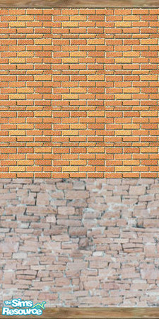 Sims 2 — 'Brick & Stone' #3 by devil_shark — Part of the 'Brick & Stone' Set By Devil_Shark - TSRAA Member