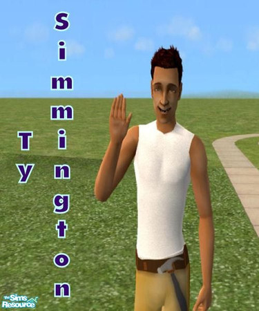 Sims 2 — Ty Simmington by NewSimSimGirl — This is my sim version of Ty Pennington, from the hit show, Extreme Makeover: