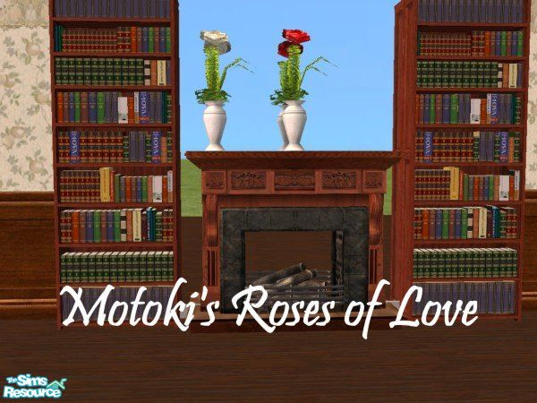 Sims 2 — Motoki's Roses of Love by c_literati — Motoki gave me permission to upload these fabulous flowers because I love