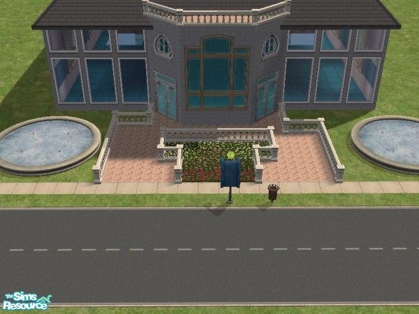 Sims 2 — Sim Exercise & Aquatic Center by Simslover730 — Here your Sims can excercise through a variety of means. 