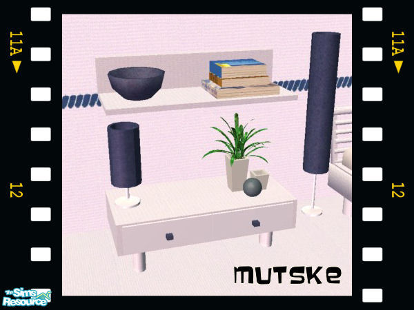 Sims 2 — Summer Set Coffeetable by Mutske — Summer set. Seashore recolour Nanshi Nibble Halobedroomset.