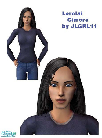 Sims 2 — Lorelai Gilmore - Lauren Graham by oldmember_JLGRL11 — Lorelai Gilmore from the Gilmore Girls.