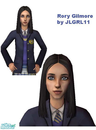 Sims 2 — Rory Gilmore - Alexis Bledel by oldmember_JLGRL11 — Rory Gilmore, from the show the Gilmore Girls.
