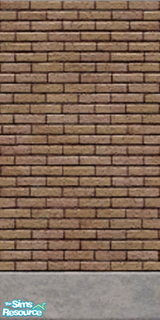 Sims 2 — MacDonald Traditional Brick by sara_dippity — Adapted from The Sims Hot Date by sara_dippity. TSRAA, baby.