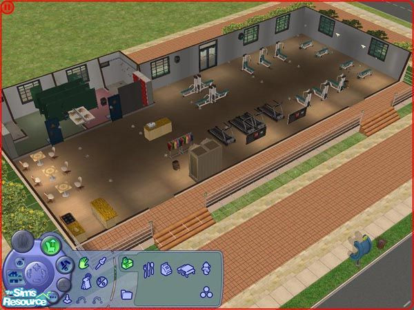 Sims 2 — Z.A.V's Gym by Sheera — Ready to be slim ? and have a wonderful fit shape ? All u have to do is to go to Z.A.V's