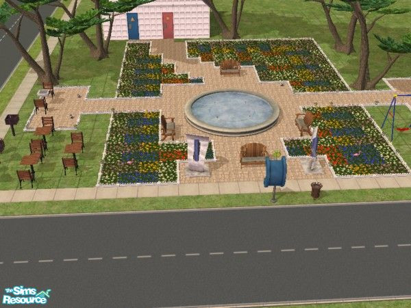 Sims 2 — Gravely Park by Simslover730 — For your sims that love to be outdoors. 