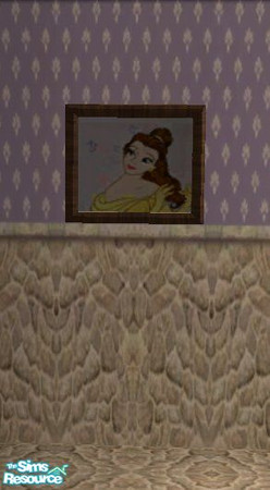 Sims 2 — sh_princesspainting03 by countrysue — Part of The Princess Nursery set :)