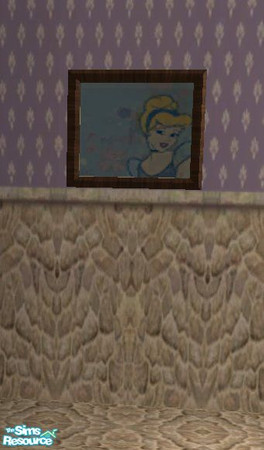 Sims 2 — sh_princesspainting02 by countrysue — Part of The Princess Nursery set :)