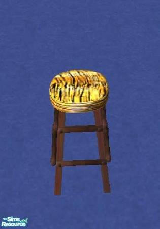Sims 2 — WildlifeBarStools4 by janicap — 5 wildlife theme barstools set