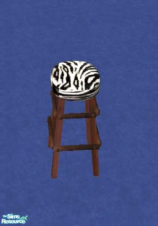 Sims 2 — WildlifeBarStools2 by janicap — 5 wildlife theme barstools set