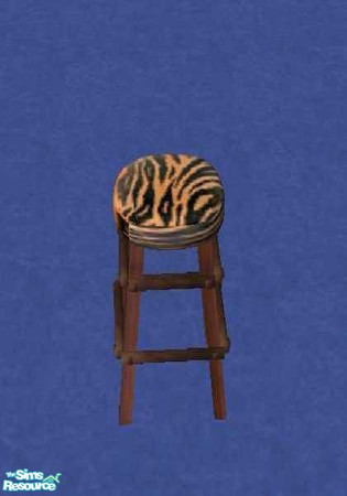 Sims 2 — WildlifeBarStools1 by janicap — 5 wildlife theme barstools set
