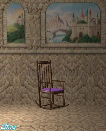 Sims 2 — sh_princessrockingchair by countrysue — Part of The Princess Nursery set :)